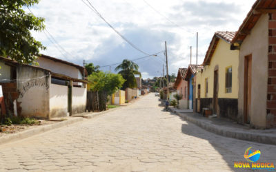 Prefeitura finaliza a pavimentação das ruas do Bairro Esperança | Rua Getúlio Rodrigues de Oliveira (depois)