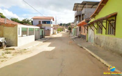 Prefeitura finaliza a pavimentação das ruas do Bairro Esperança | Rua Josefa Gomes Ferreira (antes)