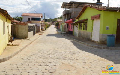 Prefeitura finaliza a pavimentação das ruas do Bairro Esperança | Rua Josefa Gomes Ferreira (depois)