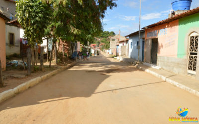 Prefeitura finaliza a pavimentação das ruas do Bairro Esperança | Rua Getúlio Rodrigues de Oliveira (antes)