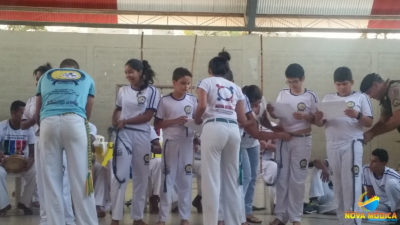 Formatura do Grupo de Capoeira do SCFV: Turma de 2017