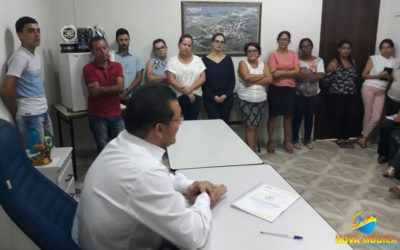Prefeito Walter Júnior sanciona lei do reajuste salarial em 2018.