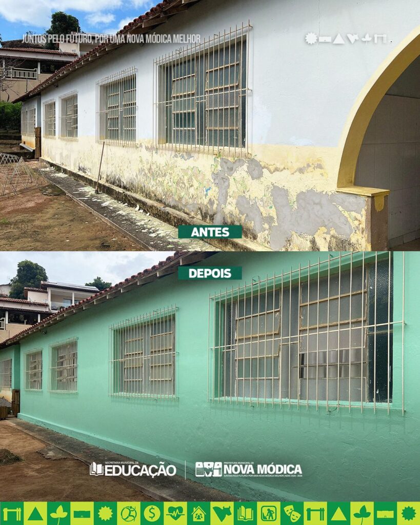 Reforma da Escola Municipal Vereador Antônio Rodrigues dos Santos 2025