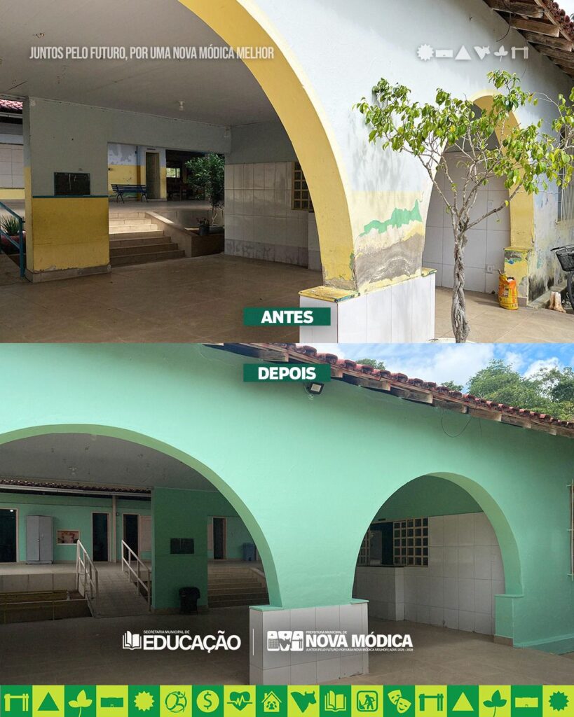 Reforma da Escola Municipal Vereador Antônio Rodrigues dos Santos 2025