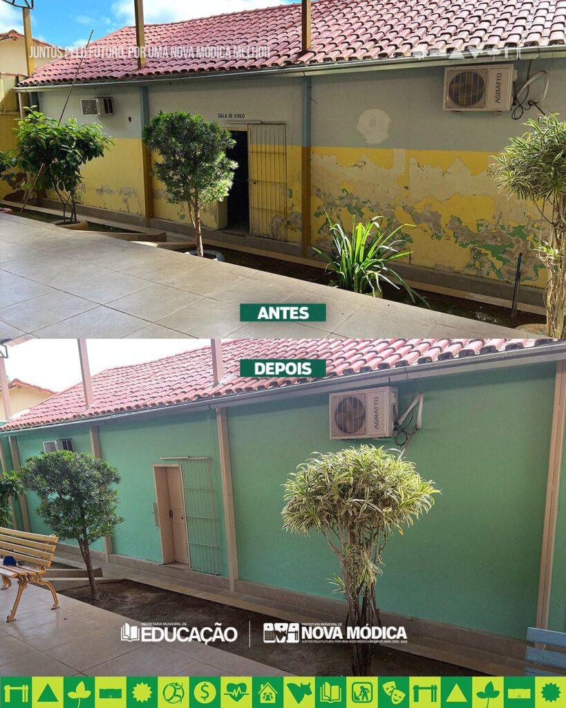 Reforma da Escola Municipal Vereador Antônio Rodrigues dos Santos 2025