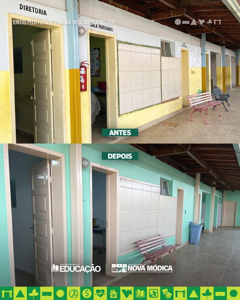 Reforma da Escola Municipal Vereador Antônio Rodrigues dos Santos 2025