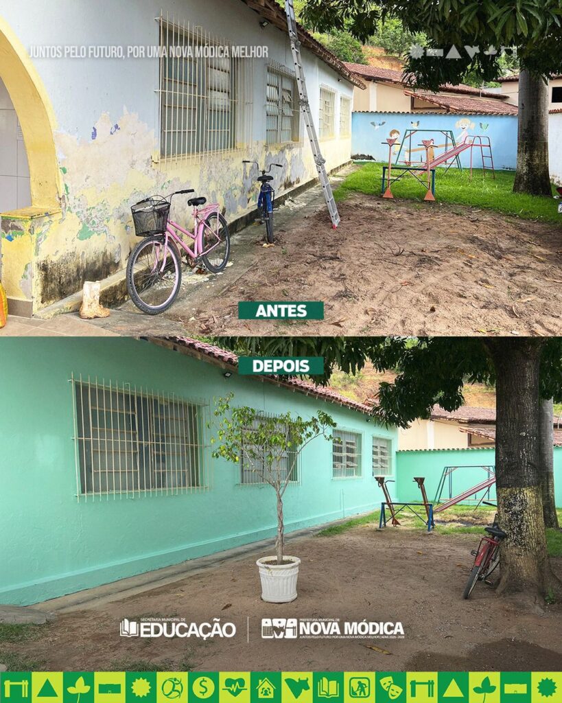 Reforma da Escola Municipal Vereador Antônio Rodrigues dos Santos 2025