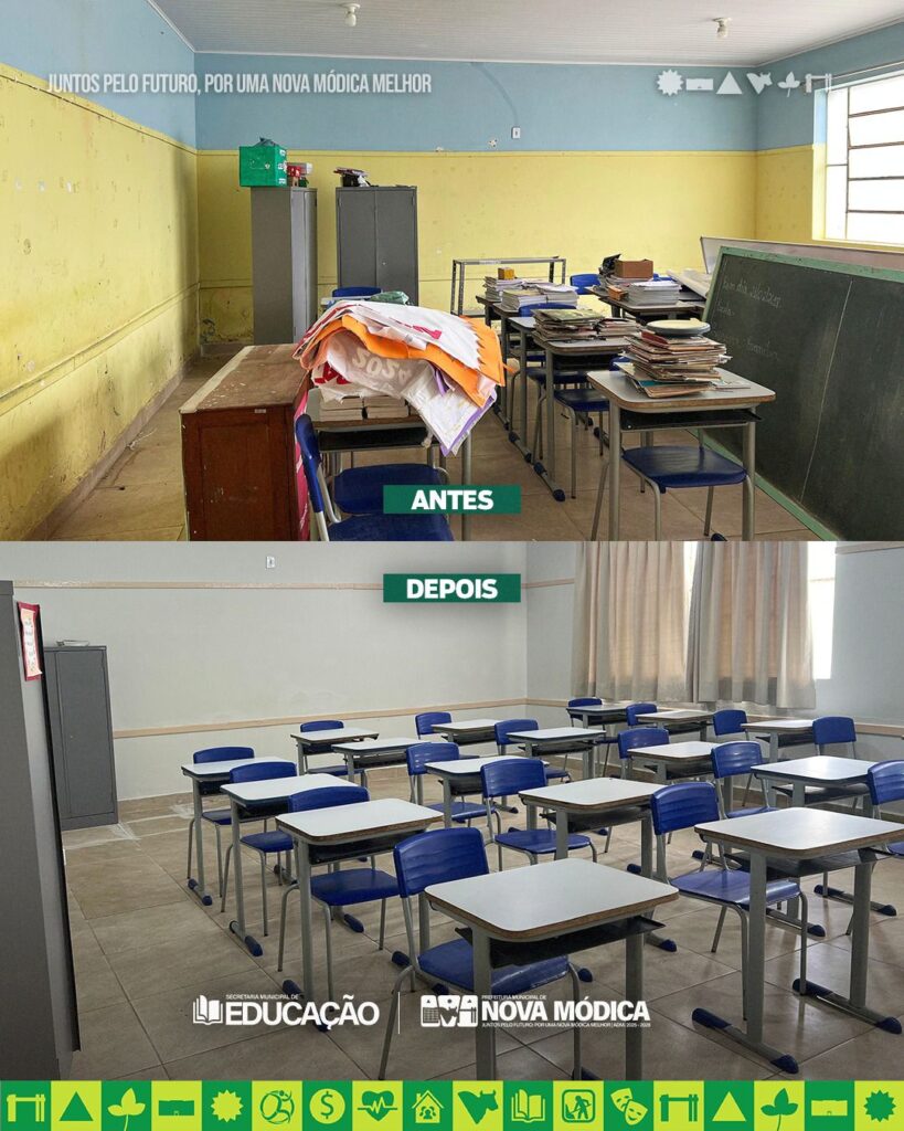 Reforma da Escola Municipal Vereador Antônio Rodrigues dos Santos 2025