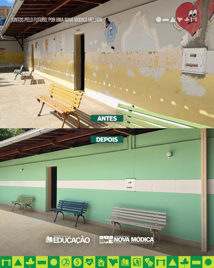 Reforma da Escola Municipal Vereador Antônio Rodrigues dos Santos 2025