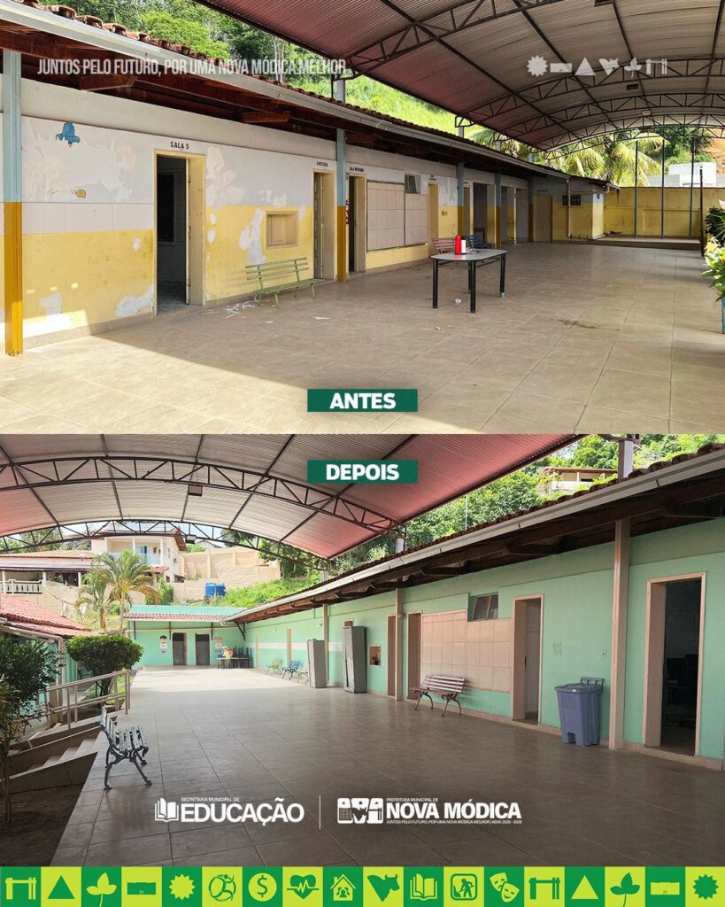 Reforma da Escola Municipal Vereador Antônio Rodrigues dos Santos 2025