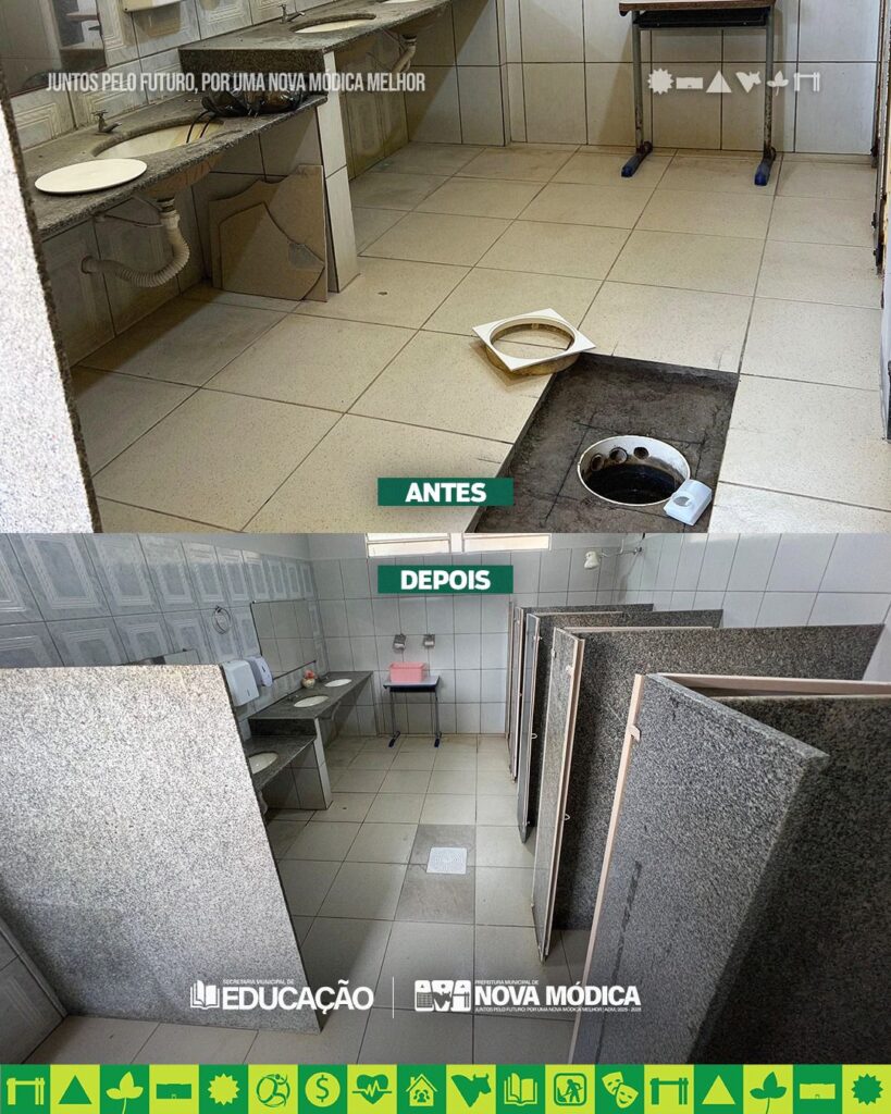 Reforma da Escola Municipal Vereador Antônio Rodrigues dos Santos 2025