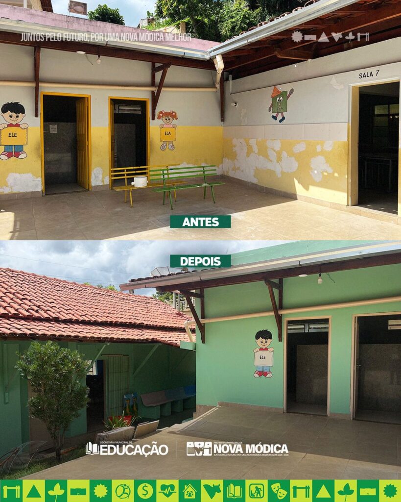 Reforma da Escola Municipal Vereador Antônio Rodrigues dos Santos 2025