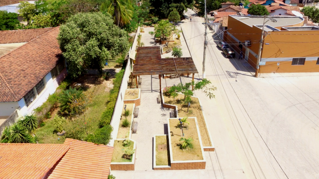 Praça dos Estudantes – Vista Aérea