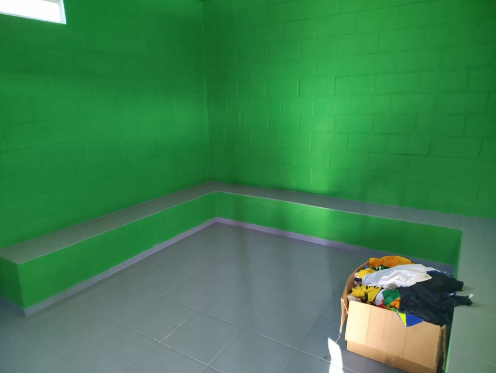 Reforma dos vestiários do Estádio Municipal Mirandão 2025