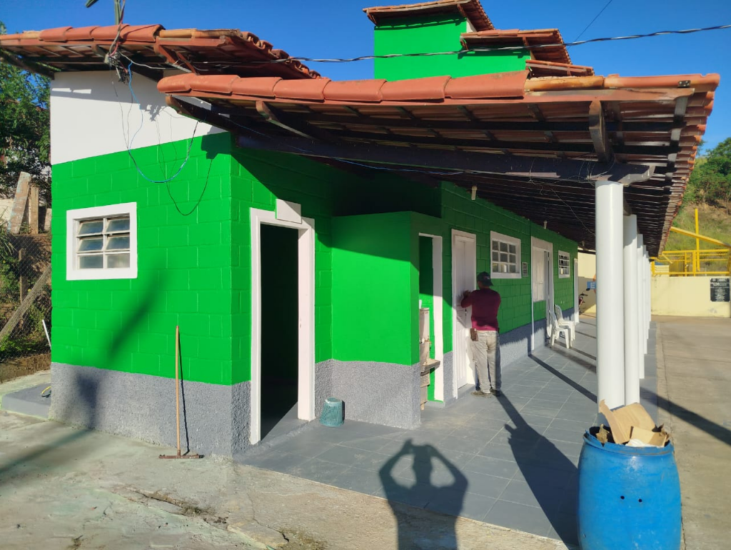 Reforma dos vestiários do Estádio Municipal Mirandão 2025